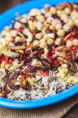  Koshari: Une symphonie d’épices et un festin crémeux pour vos papilles !